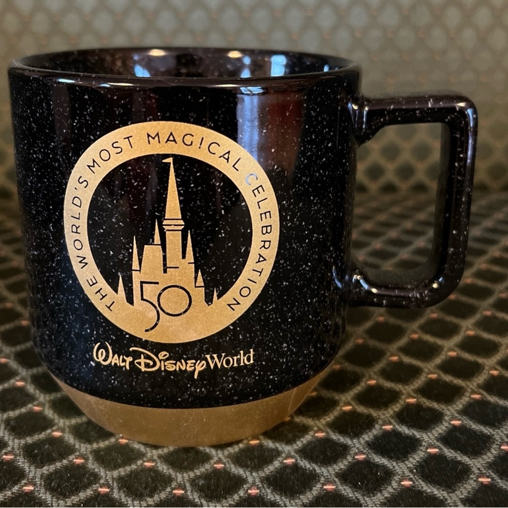 NEW Walt Disney World 50th Anniversary Logo Starbucks Mug 14oz  * Limited